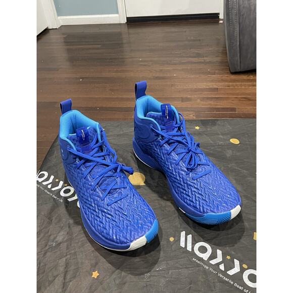 New Men’s Sz 14 Under Armour UA HOVR Havoc 4 Clone Basketball Shoes Blue. - Picture 2 of 6